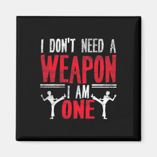 Grappige Karate Taekwondo Grap Martial Arts Humor Magneet