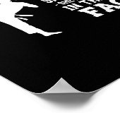 Grappige Karate Taekwondo Schoonheid Genade Trap i Poster (Hoek)