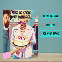 Grappige Karen Verjaardag