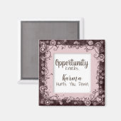 Grappige karma jaagt op je beneden magneet (Voorkant / Achterkant)