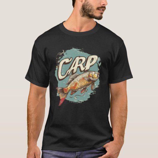 Grappige Karper Viskostuum voor Man en Vrouw T-shirt (Voorkant)