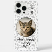 Grappige kat aangepaste huisdier foto gepersonalis Case-Mate iPhone case (Achterkant)