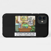 Grappige kat advocaat "Fluffy Cohen" iPhone5/5S Ho Case-Mate iPhone Case (Achterkant (horizontaal))