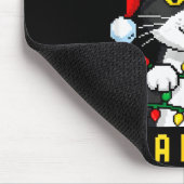 Grappige Kat Allereerst Ben Ik Een Genot Retro Gam Muismat (Hoek)