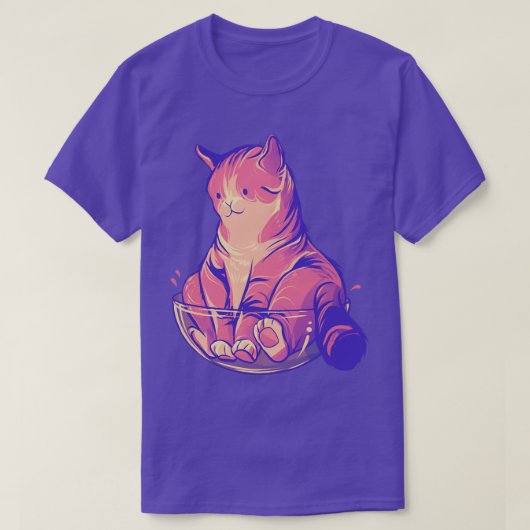 Grappige kat als het past zit t-shirt (Design voorkant)