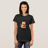 Grappige Kat Blijkbaar, Ik Hou Van Slapen  T-shirt (Voorkant volledig)