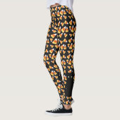 Grappige kat Candy maïs patroon Halloween plezier Leggings (Links)