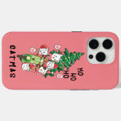 Grappige kat Claus Vrolijk Catmas Case-Mate iPhone Case (Achterkant (horizontaal))