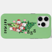 Grappige kat Claus Vrolijk Catmas Case-Mate iPhone Case (Achterkant (horizontaal))