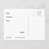 Grappige kat collega's / Kantoor partij Uitnodiging Briefkaart (Achterkant)