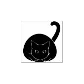 Grappige kat Cute huisdier dier Persoonlijke kanto Rubberstempel (Afrduk)