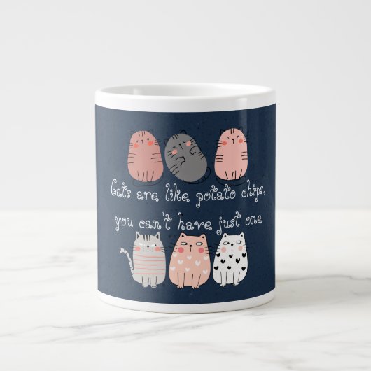 Grappige Kat, Cute Kat Speciale Mok (Voorkant)