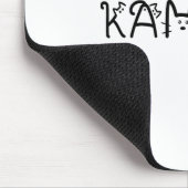Grappige kat dame leuke kinderloze kat dames voor muismat (Hoek)