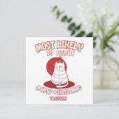 Grappige kat die hoogstwaarschijnlijk een nieuwe k kaart (Staand voorkant)