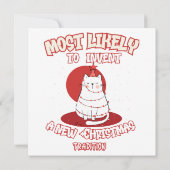 Grappige kat die hoogstwaarschijnlijk een nieuwe k kaart (Achterkant)