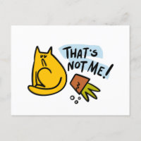 Grappige kat en een gekantelde bloempot