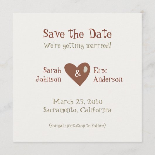 Grappige kat en hond Save the Date uitnodiging (Achterkant)