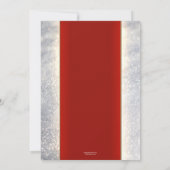 Grappige Kat Feestelijke Kerstvakantie Kaart (Achterkant)