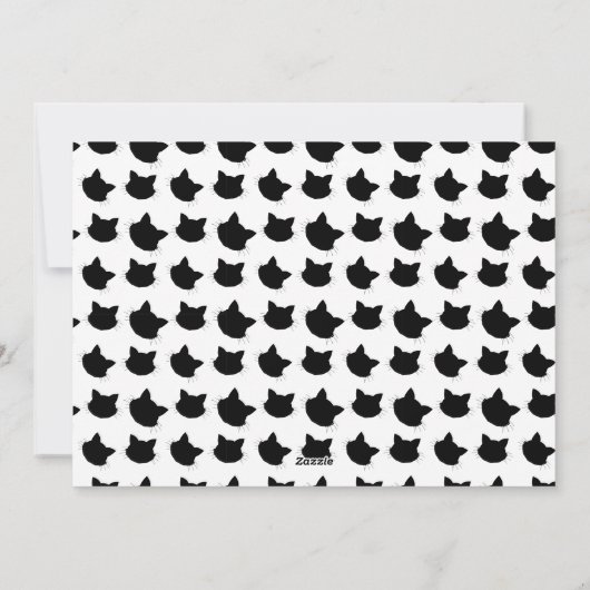 Grappige Kat Foto Kerst Afbeelding Custom Humorous Feestdagenkaart (Achterkant)