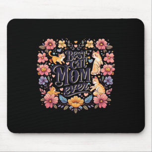 Grappige Kat Graphic Vrouwen Moeder Kat Kitten Bes Muismat