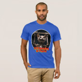 Grappige Kat Hangt Nog Steeds T-shirt (Voorkant volledig)