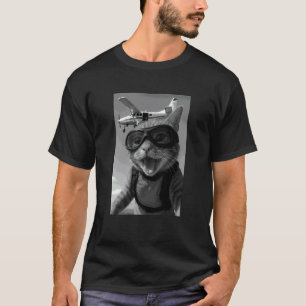 Grappige Kat Hemel Duiken Duiker Dierenliefhebber T-shirt