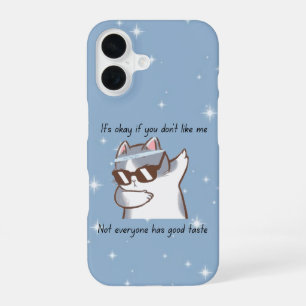 Grappige Kat Hoesje voor Telefoon iPhone 16 Hoesje