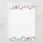 Grappige Kat Hond Ondeugende Lijst Aangepaste Kers Feestdagenkaart (Achterkant)