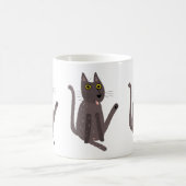 Grappige kat humor koffiemok (Center)