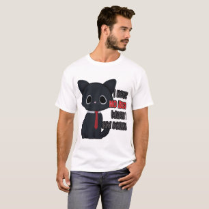 Grappige Kat Ik Heb Geen Ideee Wat Ik Aan Het Doen T-shirt