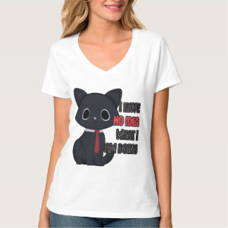 Grappige Kat Ik Heb Geen Ideet Wat Ik Aan Het Doen T-shirt