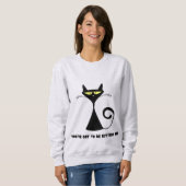 Grappige kat "Je moet me kitten" Trui (Voorkant volledig)