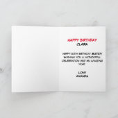 Grappige kat Joke Snarky Sister 50ste verjaardag Kaart (Binnen)