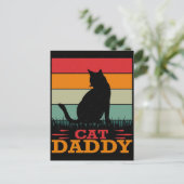 Grappige kat, kattenmoeder, cadeau voor vrouwen ka feestdagenkaart (Staand voorkant)
