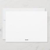 Grappige kat kerst miauw met kerstmuts  feestdagenkaart (Achterkant)