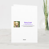 Grappige kat Kerstman Ik kan alles uitleggen Kerst Kaart (Achterkant)