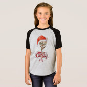 Grappige Kat Kerstman Winter Vrolijk Kerstfeest T-shirt (Voorkant volledig)
