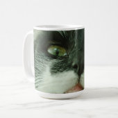 Grappige Kat Kitty Huisdier Foto Koffiemok (Voorkant links)