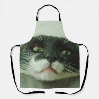 Grappige Kat Kitty Huisdier Foto Schort