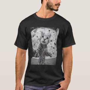 Grappige Kat Klimmer Selfie Bouldering Muur Rots K T-shirt