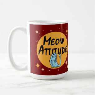 grappige kat koffiemok
