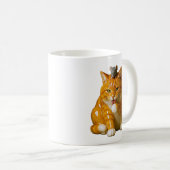Grappige Kat Koffiemok (Voorkant rechts)