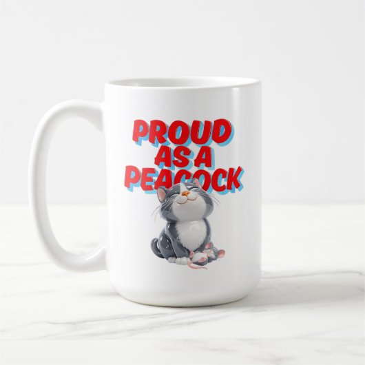 Grappige Kat Koffiemok (Links)