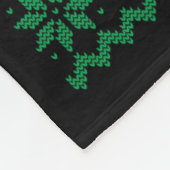 Grappige Kat Lelijke Kersttrui Feline Lelijke Chri Fleece Deken (Hoek)