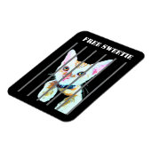 Grappige kat magneet-vrije liefje magneet (Linkerzijde)