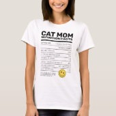 Grappige kat mam | Kattenliefhebber | Crazy Cat La T-shirt (Voorkant)