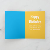 Grappige KAT MAM Verjaardag Vrouw Van Man Kaart (Binnen)