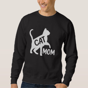 Grappige Kat Mama Kat Lover Meisjes Vrouwen Moeder Trui
