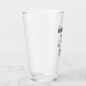 Grappige kat meditatie glas (Rechts)