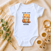 Grappige Kat met Attitude Romper